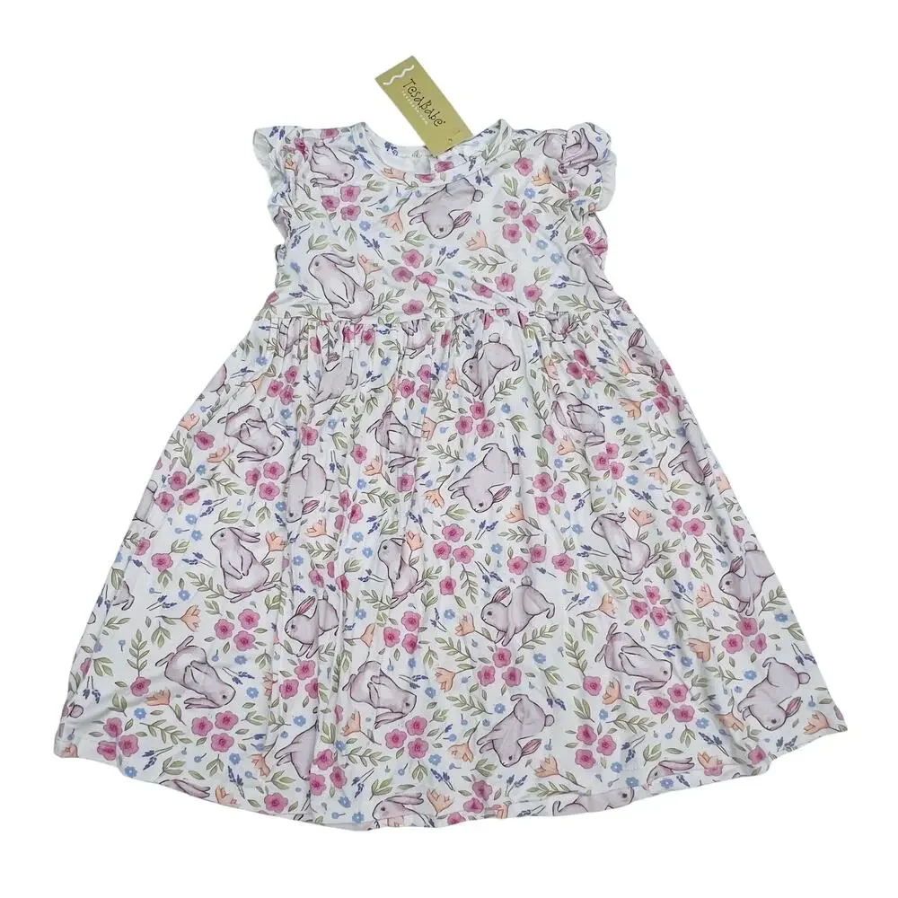 NWT Tesa Babe 3T Bunny Blooms Dress